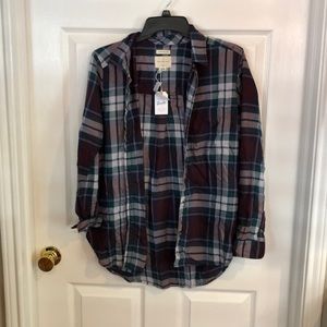 Purple flannel